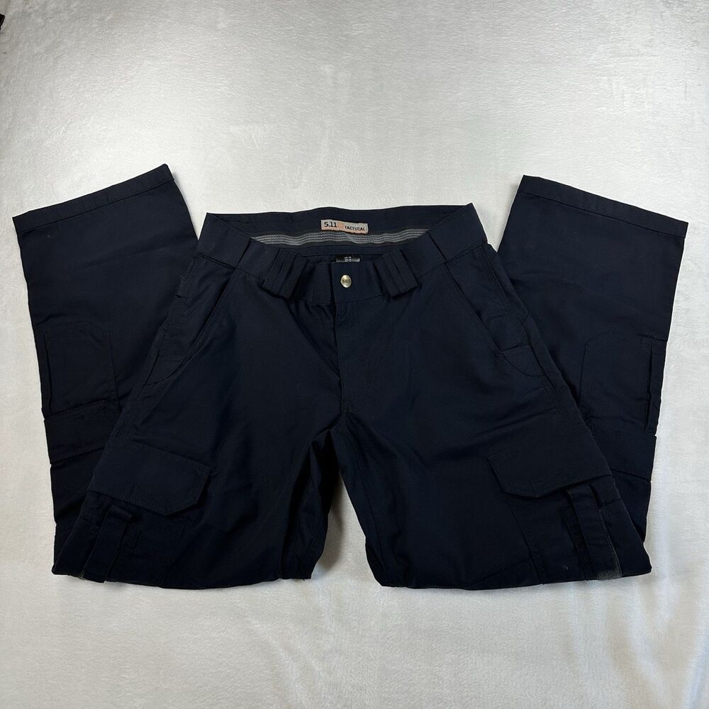 5.11 Tactical Women's TDU Ripstop Pants Size 10 Navy Utility Tactical Pants
